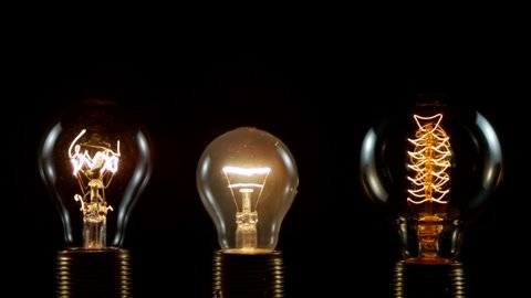 Light Bulb With Exposed Element Stock Footage Video 100 Royalty Free 1015586062 Shutterstock