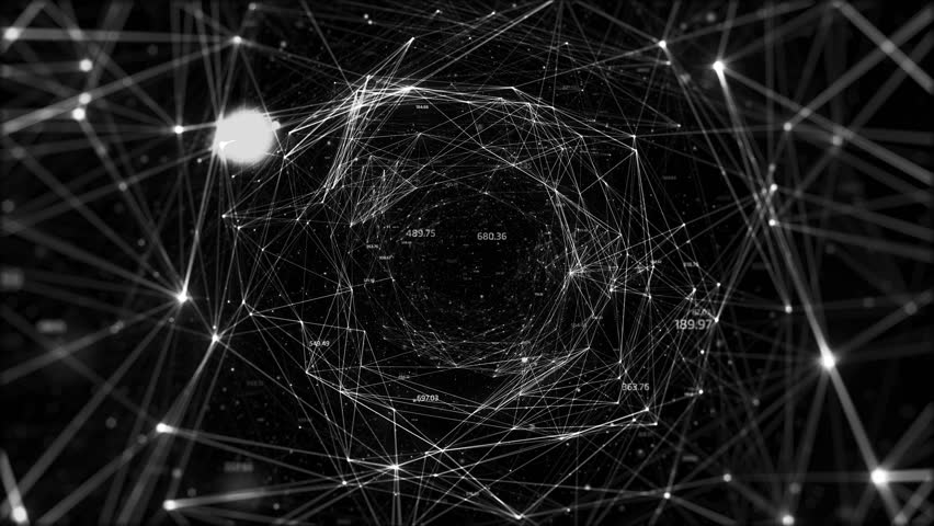 Abstract Space Background Geometry Surfaces Lines Stock Footage 100 Royalty Free 10338443 Shutterstock - Black And White Abstract Wallpaper 4k