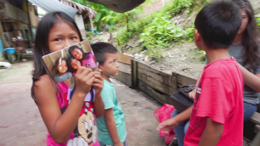 Iquitos Peru Circa 2019 Indigenous Stock Footage Video 100 Royalty Free 1033875842 Shutterstock