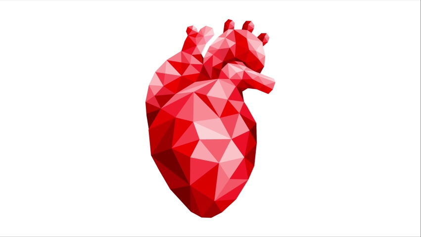 Polygon heart