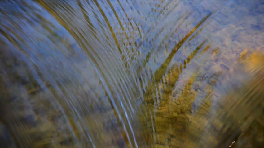 Water flowing background LOOPING SLOW MOTION