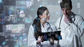 Medical technology concept. Electronic medical record. Telemedicine. - Powered by Shutterstock - Get 15% off with code: PIKWIZARD15