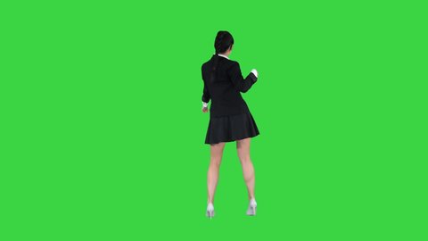 Female Ballet Dancer On Green Stock Footage Video 100 Royalty Free Shutterstock