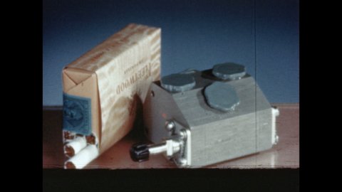 1940s: UNITED STATES: selector valve at work. Fluid transport in system. Return pipe.