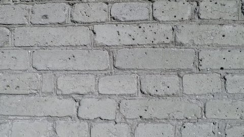 grey brick wall near plan