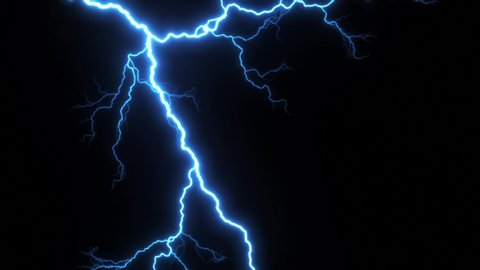 Electric Lightning Strikes Fx Animation Loop/
4k animation of elegant lightning strokes visual fx with glowing electricity effect