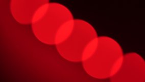 Abstract background of blurry blue red lights. 4K video