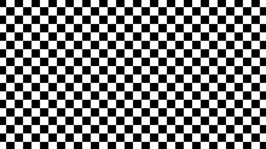 Checkerboard Animation Black and White 