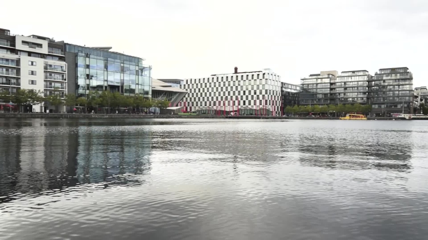 Dublin - Grand Canal IT disctrict view