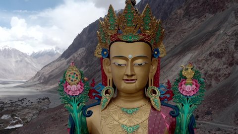 Maitreya Buddha, Nubra Valley Ladakh, India