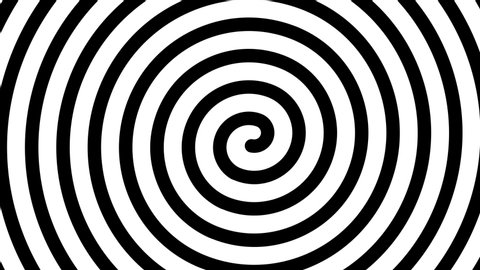 Black And White Hypnosis Spiral Stockvideos Filmmaterial 100 Lizenzfrei Shutterstock