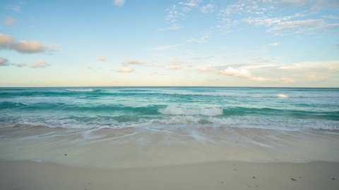 Storm On Sandy Beach Sunrise Dramatic Stock Photo 1721644603 | Shutterstock