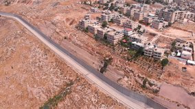 East Jerusalem Security Wall Aerial view
Drone footage over security wall in East Jerusalem Israel

