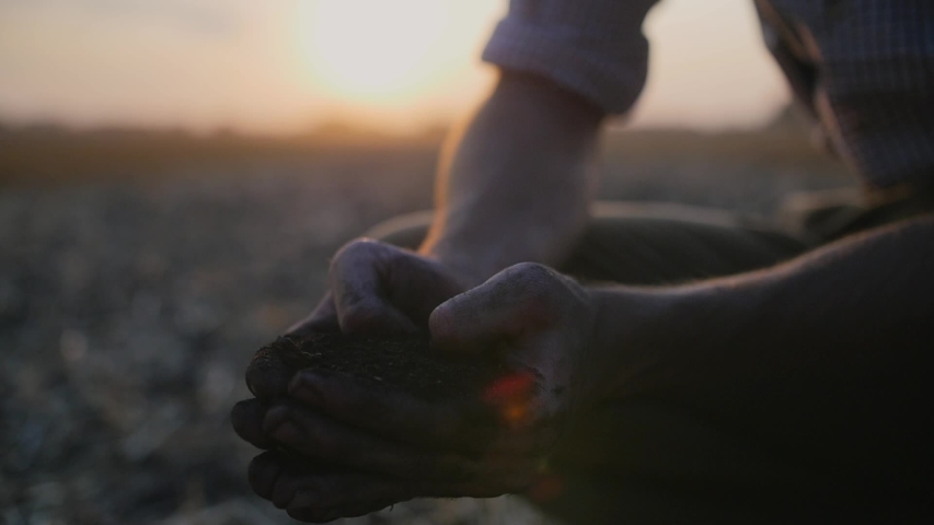 Holding ground. Get fingers in the Soil.