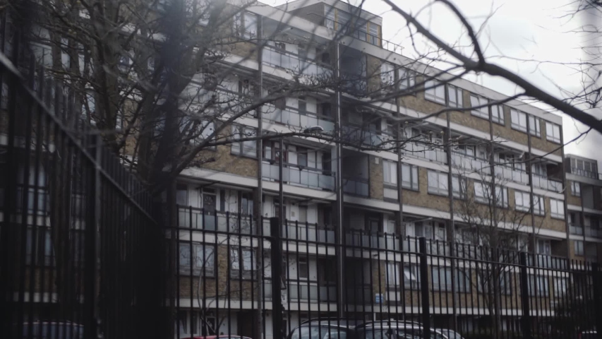 Big British block of flats