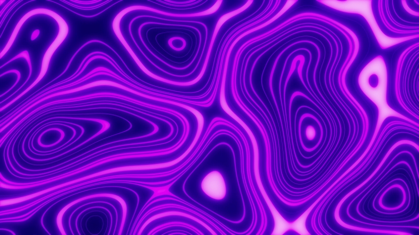 Holographic Purple Neon Animation Background Design Stock Footage Video ...