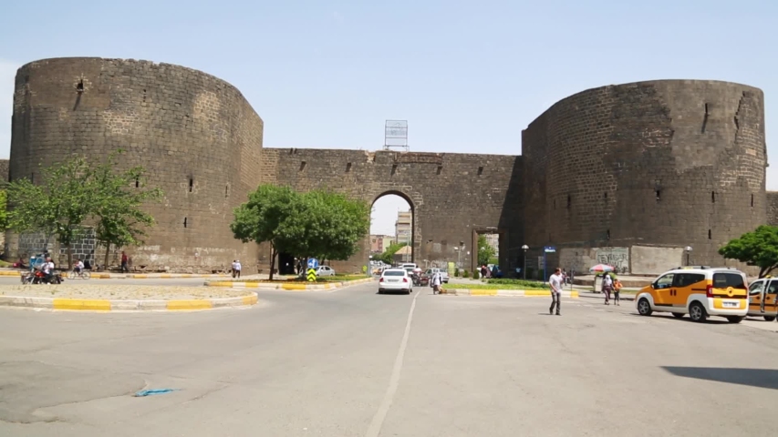Sur district in Diyarbakir Turkey