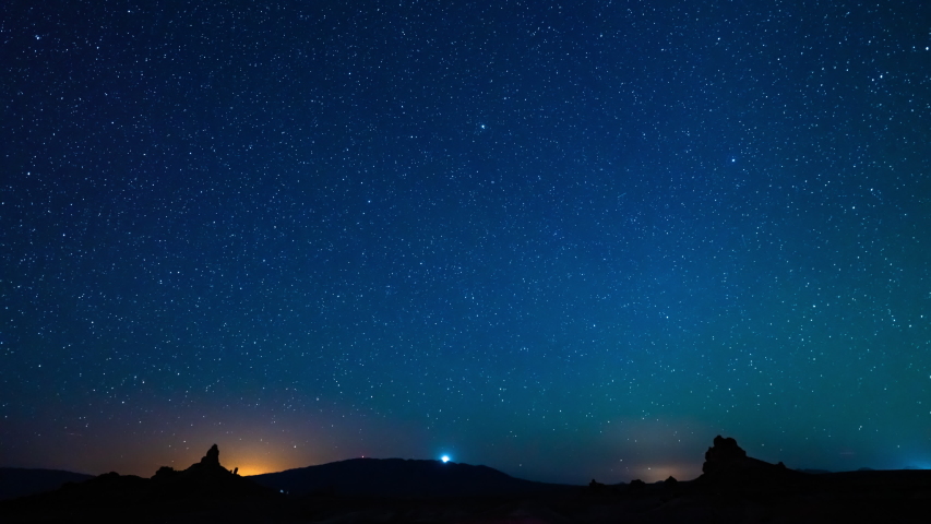 Milky Way Galaxy Rise East Sky 14mm Aquarids Meteor Shower Trona Pinnacles 01 | Shutterstock HD Video #1034348978