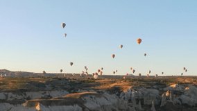 video of hot air balloon rides in Cappadocia