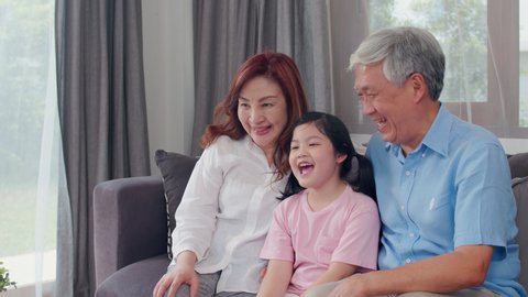 Indian Grandmother Kids Celebrating Republican Day Stock Photo ...