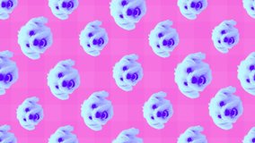 Animation vertical pattern. Funny dog - Powered by Shutterstock - Get 15% off with code: PIKWIZARD15