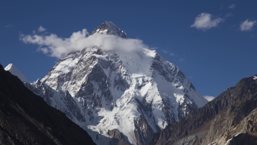 Snow on the Mountain peaks in Pakistan image - Free stock photo ...