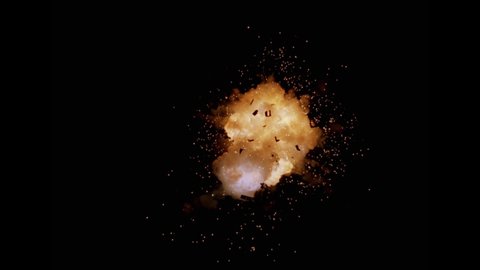 Realistic explosion and blasts with alpha channel. VFX element.More elements in our portfolio