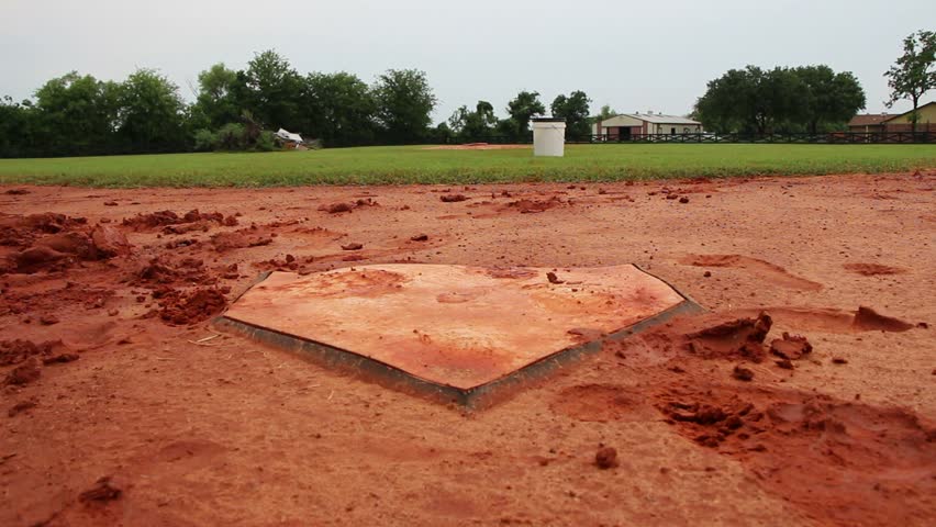 Home Plate on Little League Baseball Field