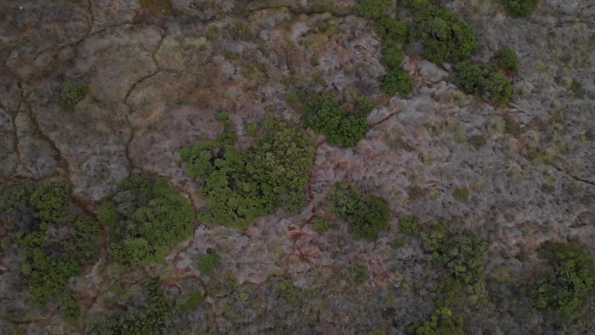 Western Australia Pink Lake Aerial Abstract Flyover Port Gregory 4k