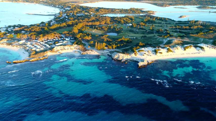 Rottnest Island, Western Australia drone