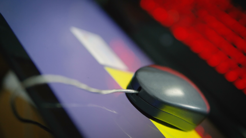 graphic designer work space with Display Calibration, cinematic dof