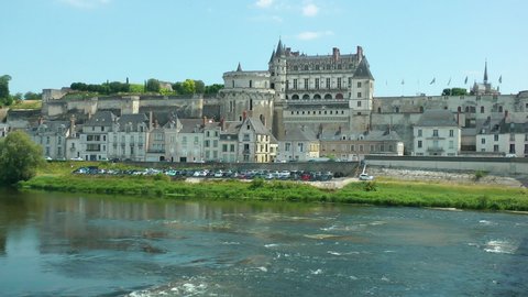Historic Chateau d'Ambois, Loire River, Loire Valley, Amboise, France 60p