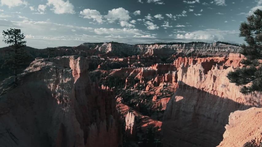 Bryce Canyon National Park, Utah, United States. Graded and stabilized version. Watch also for the native material, straight out of the camera.