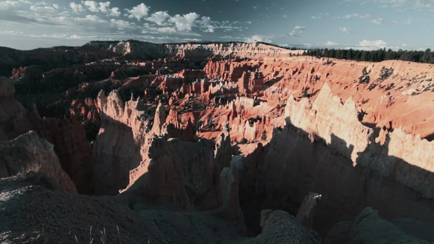 Bryce Canyon National Park, Utah, United States. Graded and stabilized version. Watch also for the native material, straight out of the camera.