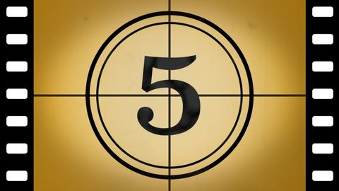 Video Material Of Countdown 5 の動画素材 ロイヤリティフリー Shutterstock
