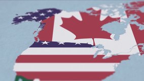 3D map focusing on the border between the USA and Mexico - Powered by Shutterstock - Get 15% off with code: PIKWIZARD15