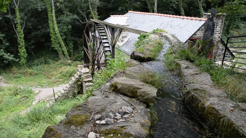 Moulin de Keriolet, a watermill in Brittany
