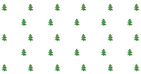 Vector Set Cartoon Christmas Trees Pines Stock Vector (Royalty Free ...