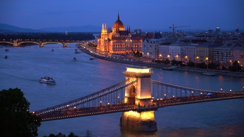 Aerial View Of Chain Bridge Stock Footage Video 100 Royalty Free 17639800 Shutterstock