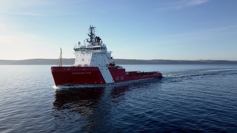 Paradise , NL / Canada - 04 27 2019: Canadian Coast Guard vessel, The Molly Kool