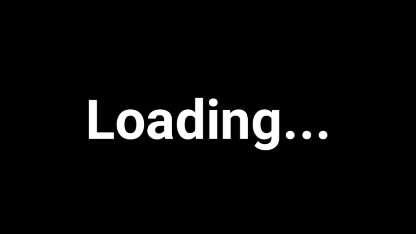 Load text. Loading tekst. Night load text.