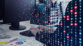 Digital transformation concept. Binary code. Programming. - Powered by Shutterstock - Get 15% off with code: PIKWIZARD15