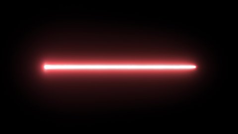 Realistic Animation Laser Beam On Black Stock Footage Video (100% ...