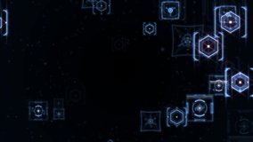 GUI (Graphical User Interface). Software screen in cyberspace. Communication network. AI Artificial intelligence). - Powered by Shutterstock - Get 15% off with code: PIKWIZARD15