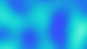Moving abstract defocused blue background.. Looping footage.