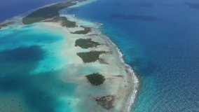 Rangiroa Atoll, Tuamotus, French Polynesia/Tahiti  02/21/2019 video of the  Blue Lagoon in Tahiti