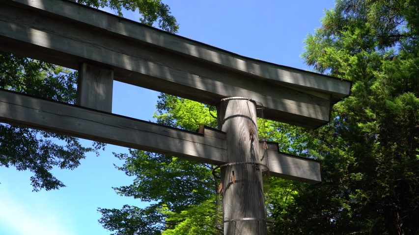 Shirayama hime shrine, Japan – 9 August: Shirayama hime shrine of the image content