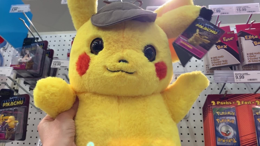 target detective pikachu plush