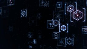 GUI (Graphical User Interface). Software screen in cyberspace. Communication network. AI Artificial intelligence). - Powered by Shutterstock - Get 15% off with code: PIKWIZARD15