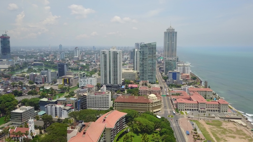 SRI LANKA COLOMBO CITY SCAPE